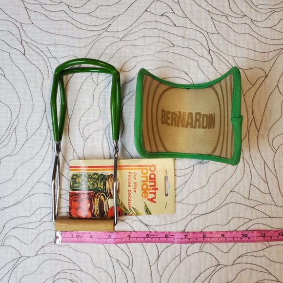 Bernardin Secure Grip Hot Jar Handler & Pantry Pride Jar Lifter - Picture 5 of 5
